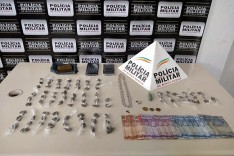 PM apreende quase 100 buchas de maconha no Bairro Belmonte, em João Monlevade